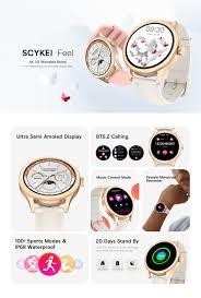 imaerges (4) SCYKEI Feel Ladies Smart Watch